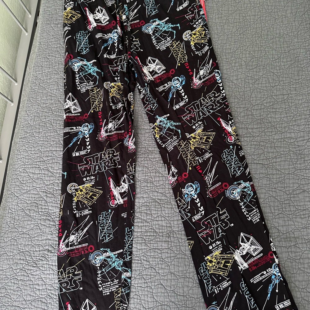 Star Wars Graphic Pajama Pants Tie Fighter